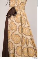  Photos Medieval Civilian in dress 3 brown dress lower body medieval clothing 0011.jpg